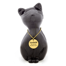 Load image into Gallery viewer, Charcoal Pearl Sitting Cat