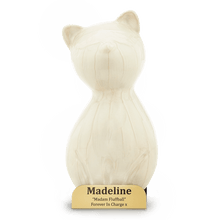 Load image into Gallery viewer, Cream Pearl Sitting Cat