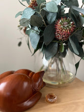 Load image into Gallery viewer, Wooden Sleeping Cat