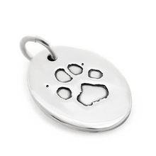 Load image into Gallery viewer, Silver Pet Prints Pendant (M-XL) (SPP1)