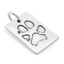 Load image into Gallery viewer, Silver Pet Prints Pendant (M-XL) (SPP1)