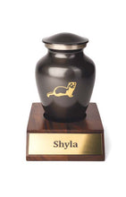 Load image into Gallery viewer, Pocket Pet Icons Slate Urn (and optional base)