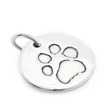 Load image into Gallery viewer, Silver Pet Prints Pendant (M-XL) (SPP1)