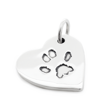 Load image into Gallery viewer, Silver Pet Prints Pendant (M-XL) (SPP1)
