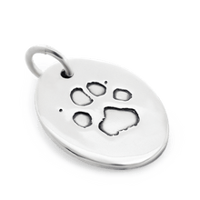 Load image into Gallery viewer, Silver Pet Prints Pendant (M-XL) (SPP1)
