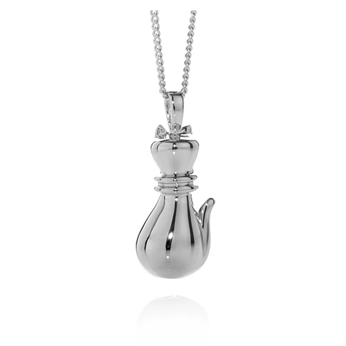 Elegant Cat Pendant (Sterling Silver)