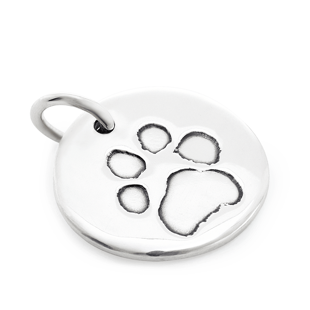 Silver Pet Prints Pendant (M-XL) (SPP1)